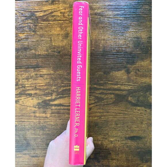 Hard back book Fear and Other Uninvited Guests by Harriet Lerner, Ph.D. - Picture 6 of 11